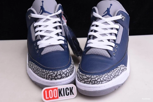 Rep MIDNIGHT 3 JORDAN AIR NAVYCT8532-401 0810